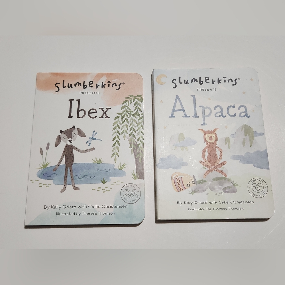 Slumberkins 2 Book Bundle (Alpaca & Ibex)
